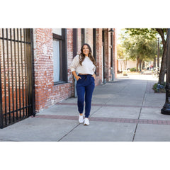 *PreOrder | The Nora Navy Joggers  Round 2  - Luxe Leggings by Julia Rose®