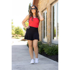 Ready to Ship | The Brielle Black Skort - Round 6