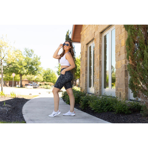 Ready to Ship | Army Camo BIKER Shorts -  - Luxe Leggings by Julia Rose®