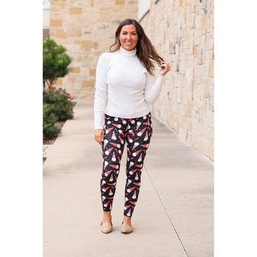 Julia Rose “Holiday Gnome” Leggings