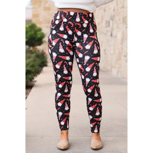 Julia Rose “Holiday Gnome” Leggings