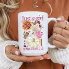 "Just a Girl Who Loves Fall" 15oz Ceramic Mug