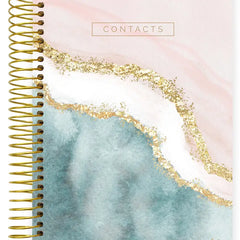 Hard Cover Contact Book – 6" x 8.25"
