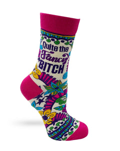 Quite the Fancy B*tch Crew Socks (Women’s 5–10)