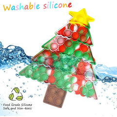 🎄 Holiday Tree Pop It Fidget Kids Toys