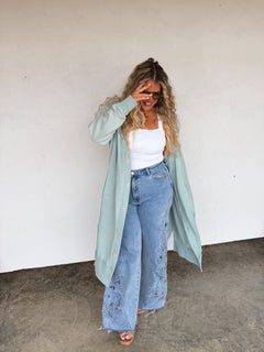 PREORDER- SPRING DESI SWEATSHIRT CARDIGAN