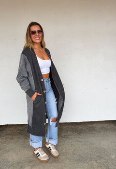 PREORDER- SPRING DESI SWEATSHIRT CARDIGAN