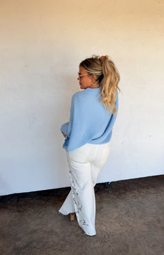 PREORDER- SPRING MEG PULLOVER PONCHO