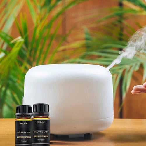 Amoré Self-Love Essential Oil Gift Set – Relax, Breathe, and Find Your Peace