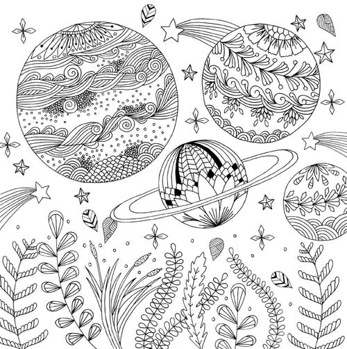 Follow Your Dreams: Artist’s Sanctuary Coloring Book
