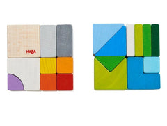 Chromatix 3D Wooden Blocks – Colorful STEM Creative Play Set