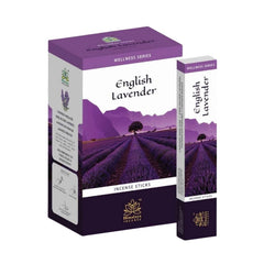 English Lavender Incense Sticks – Himalaya Wellness Series | 1 Box
