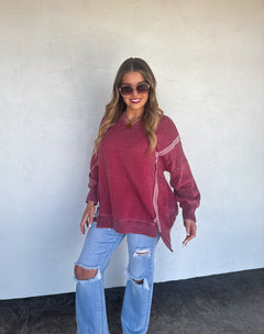 PREORDER- THE COMFY CUT SWEATSHIRT