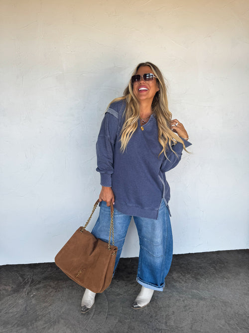 PREORDER- THE COMFY CUT SWEATSHIRT