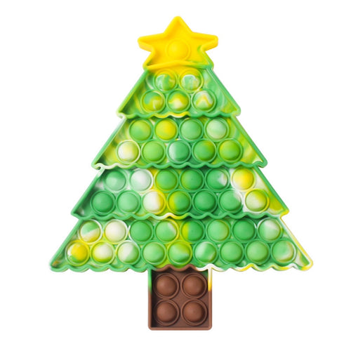 🎄 Holiday Tree Pop It Fidget Kids Toys