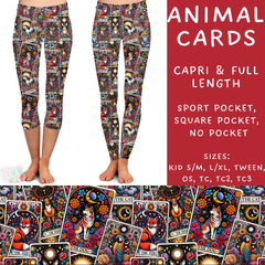 Batch #274 - Fun Run 7 - Closes 1/22 - ETA late March - Animal Cards Full and Capri Length Leggings