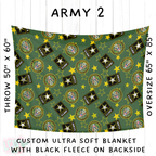 Batch #414 - Military 2 Collection - Closes 9/17 - ETA early Nov - Army 2 Blanket
