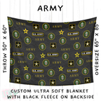 Batch #414 - Military 2 Collection - Closes 9/17 - ETA early Nov - Army Blanket