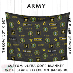 Batch #414 - Military 2 Collection - Closes 9/17 - ETA early Nov - Army Blanket