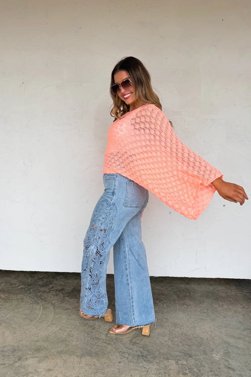 PREORDER – Spring Free Spirit Bell Sleeve Knit Top