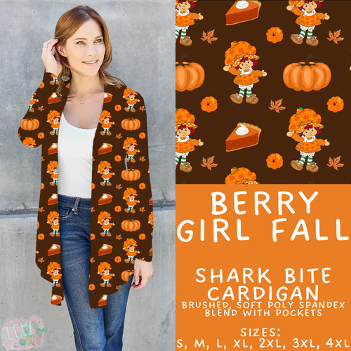 Batch #409 - Character Fall 2 - Closes 9/8 - ETA late October - Berry Girl Fall Cardigan