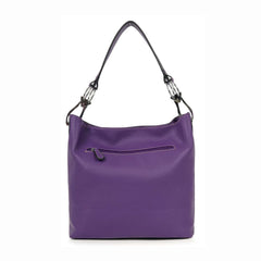 Rhinestone Bling Fashion Hobo Handbag - Vegan Leather (4 Colors)