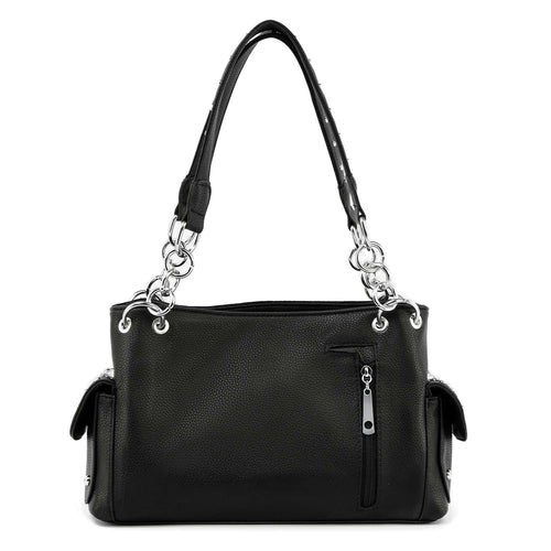 All In Rhinestone Playing Cards Handbag