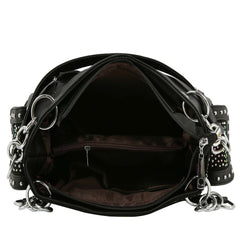 All In Rhinestone Playing Cards Handbag