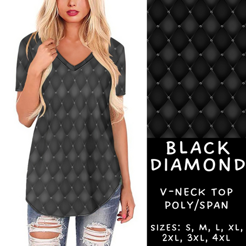 Batch #223 - Black Friday - Closes 10/18 - ETA mid Nov - Black Diamond V-Neck Tee