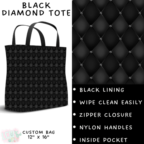 Batch #223 - Black Friday - Closes 10/18 - ETA mid Nov - Black Diamond Tote