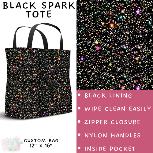 Batch #223 - Black Friday - Closes 10/18 - ETA mid Nov - Black Spark Tote