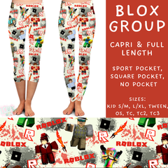 Batch #274 - Fun Run 7 - Closes 1/22 - ETA late March - Blox Group Full and Capri Length Leggings