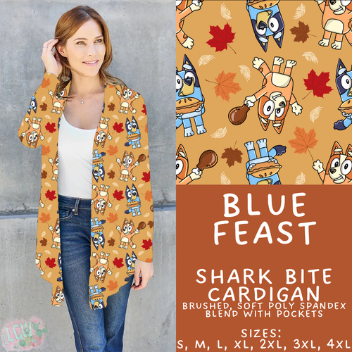 Batch #409 - Character Fall 2 - Closes 9/8 - ETA late October - Blue Feast Cardigan