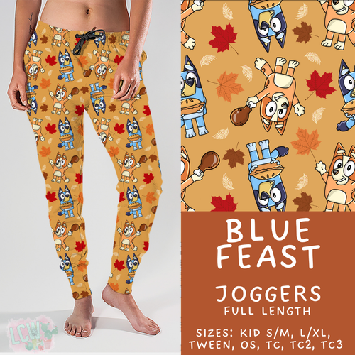 Batch #409 - Character Fall 2 - Closes 9/8 - ETA late October - Blue Feast Joggers