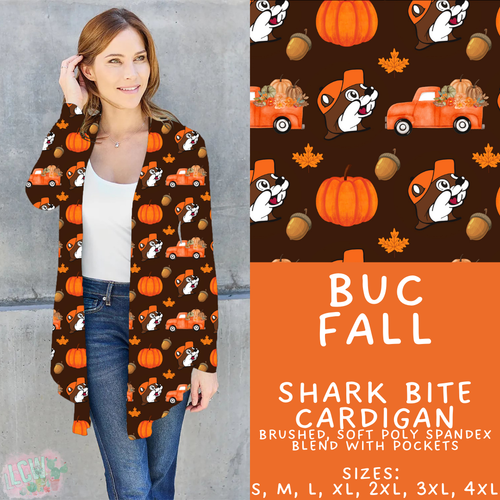 Batch #409 - Character Fall 2 - Closes 9/8 - ETA late October - Buc Fall Cardigan