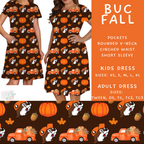 Batch #409 - Character Fall 2 - Closes 9/8 - ETA late October - Buc Fall Womens & Girls Dresses