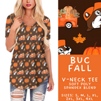 Batch #409 - Character Fall 2 - Closes 9/8 - ETA late October - Buc Fall V-Neck Tee