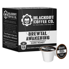 Brewtal Awakening – America’s Strongest Coffee | Ground, or K-Cups