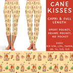 Batch #217 - Christmas Spirit - Closes 10/16 - ETA late Nov - Cane Kisses Full and Capri Length Leggings