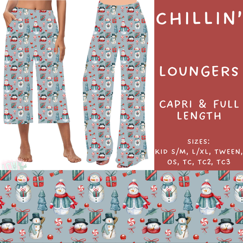 Batch #217 - Christmas Spirit - Closes 10/16 - ETA late Nov - Chillin Capri and Full Length Loungers