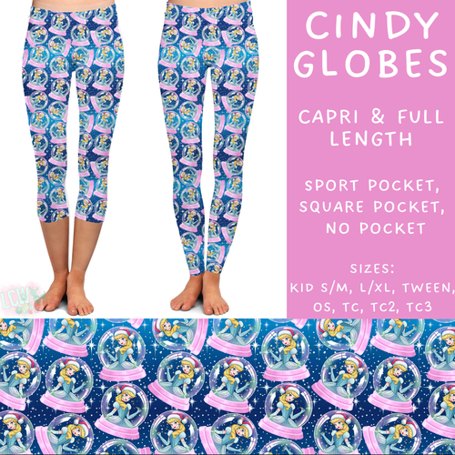 Batch #220 - Christmas Magic - Closes 10/21 - ETA late Nov - Cindy Globes Full and Capri Length Leggings