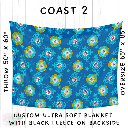 Batch #414 - Military 2 Collection - Closes 9/17 - ETA early Nov - Coast 2 Blanket