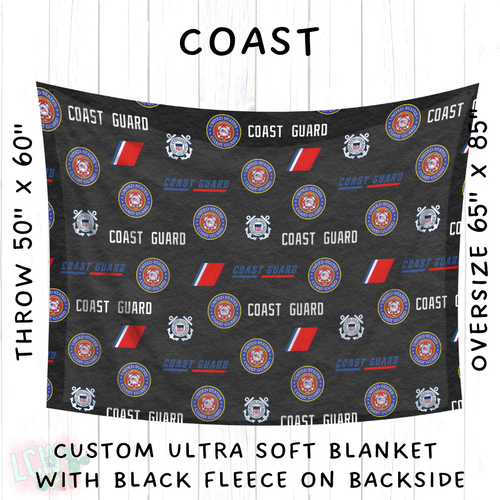 Batch #414 - Military 2 Collection - Closes 9/17 - ETA early Nov - Coast Blanket