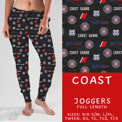 Batch #414 - Military 2 Collection - Closes 9/17 - ETA early Nov - Coast Joggers