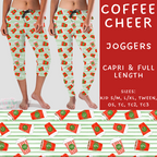 Batch #217 - Christmas Spirit - Closes 10/16 - ETA late Nov - Coffee Cheer Full and Capri Length Joggers