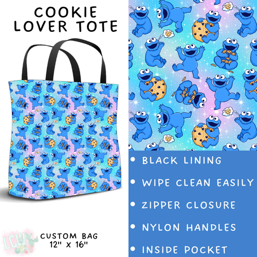 Batch #272 - Storybook Collection - Closes 1/17 - ETA late March - Cookie Lover Tote