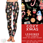 Batch #424 - Jingle All The Way - Closes 10/3 - ETA mid/late Nov - Cozy Xmas Full Length Leggings