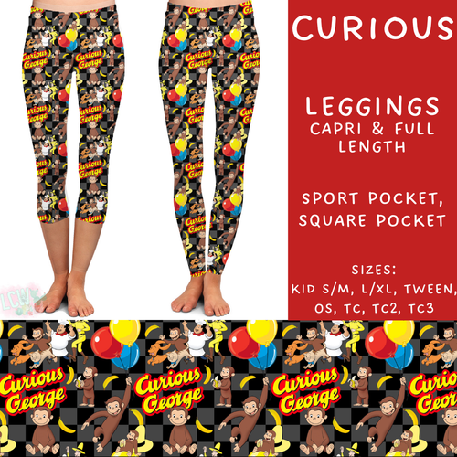 Batch #272 - Storybook Collection - Closes 1/17 - ETA late March - Curious Full and Capri Length Leggings