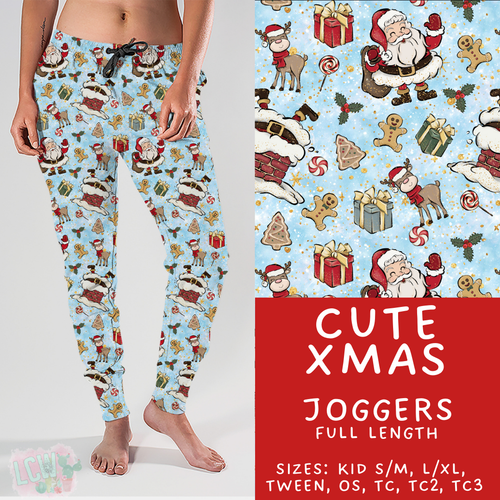 Batch #424 - Jingle All The Way - Closes 10/3 - ETA mid/late Nov - Cute Xmas Joggers