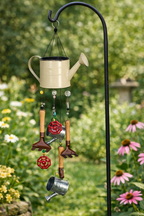 Gardening Time Wind Chime — Rustic Garden Delights (30")